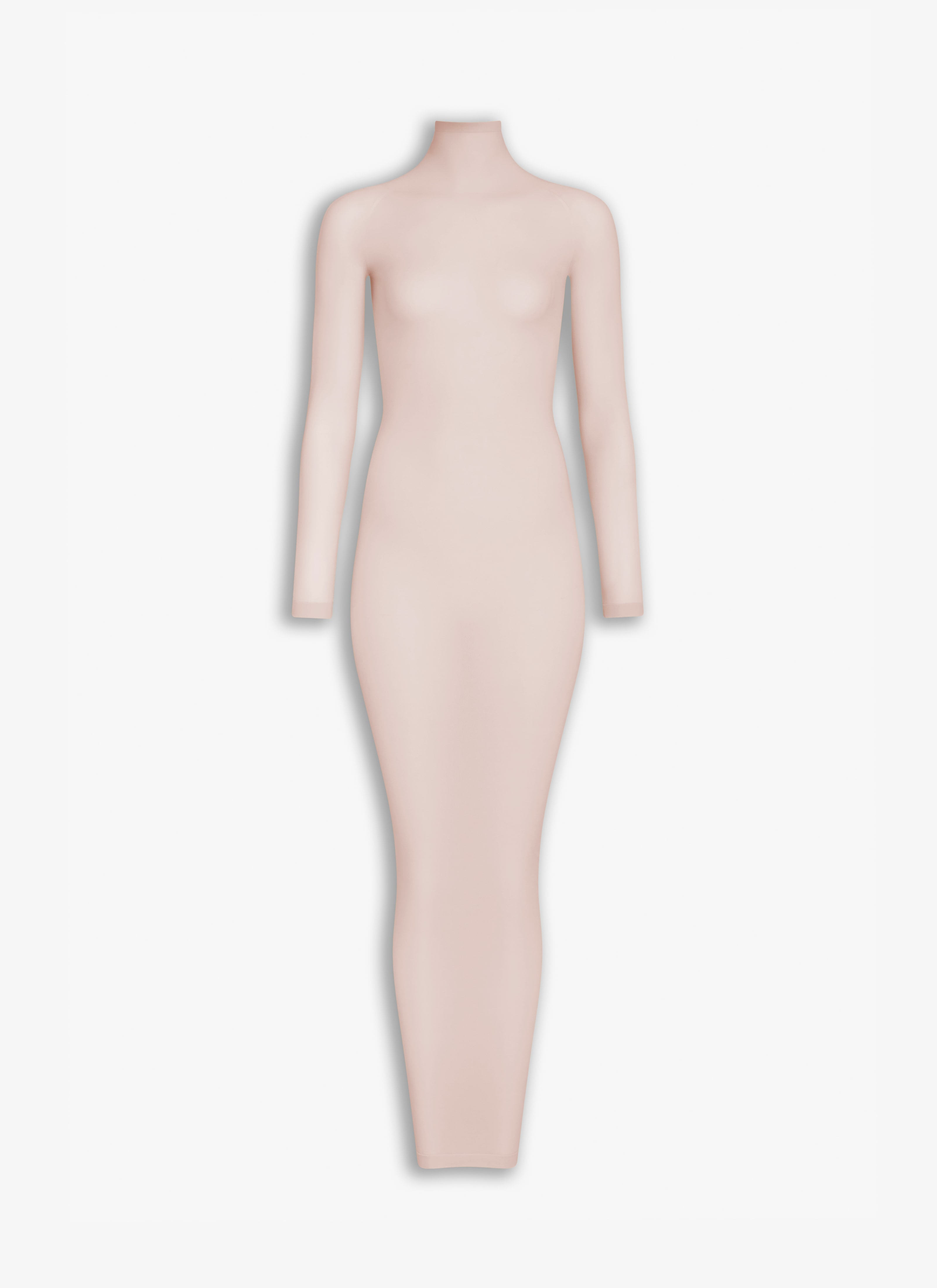 SHEER HIGH NECK DRESS SHEER HIGH NECK DRESS - maison-alaia.com